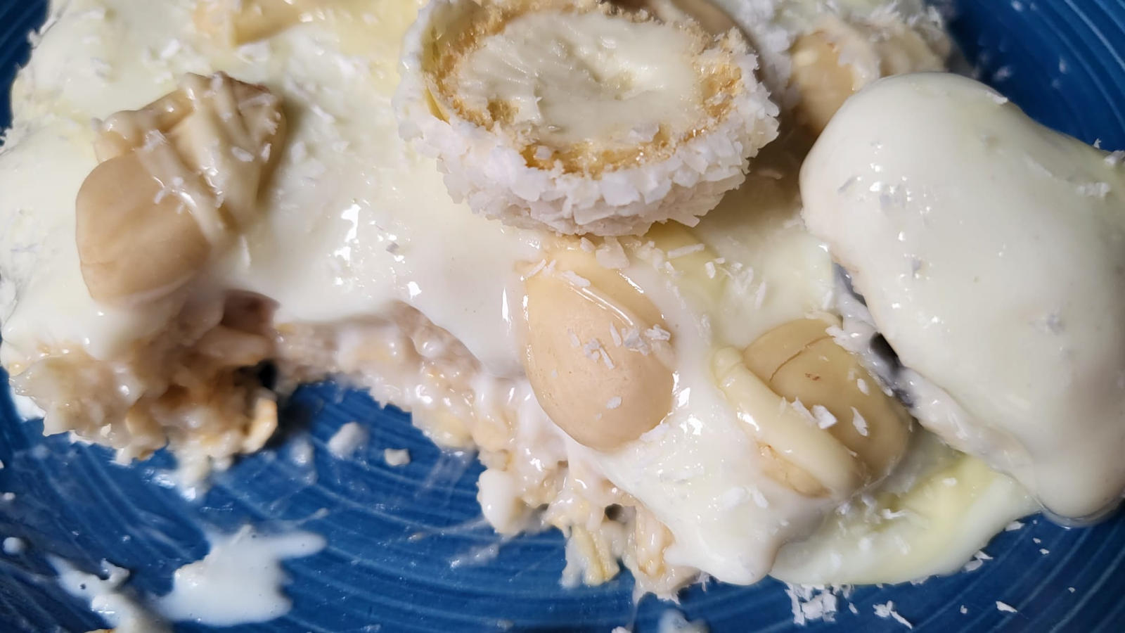 Overnight oats proteico Raffaello