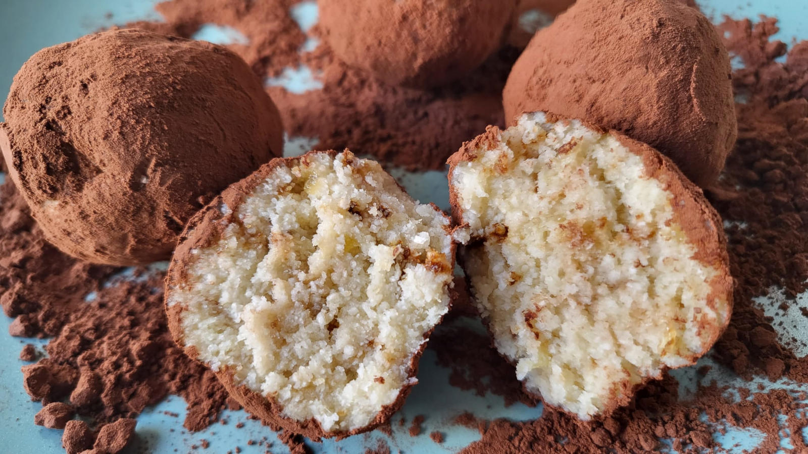 Palline proteiche al tiramisù