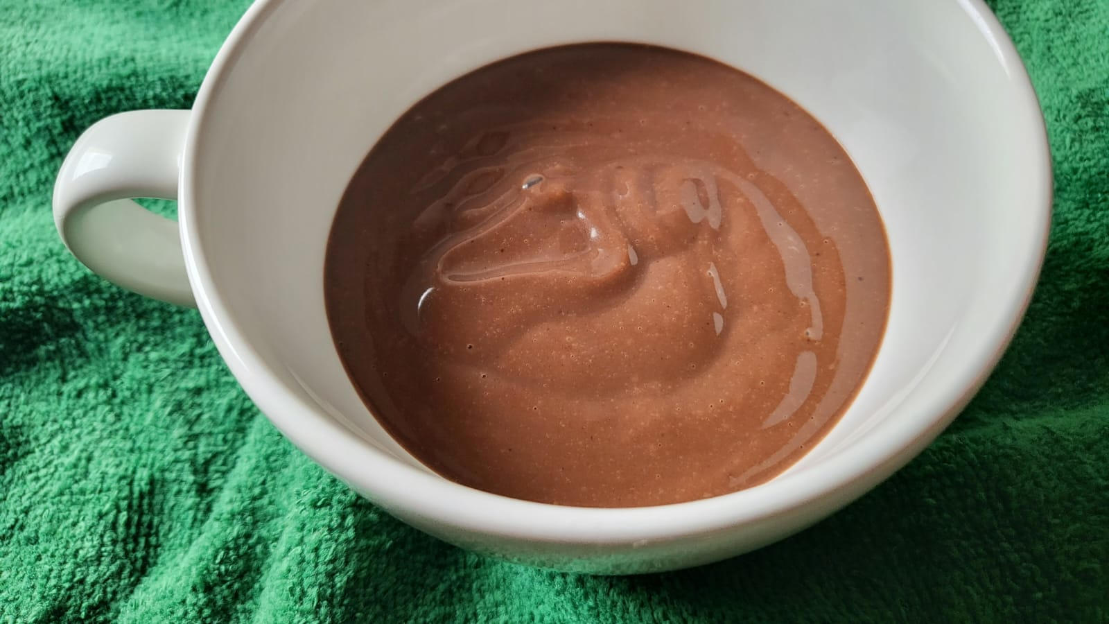 Cioccolata calda al latte proteica