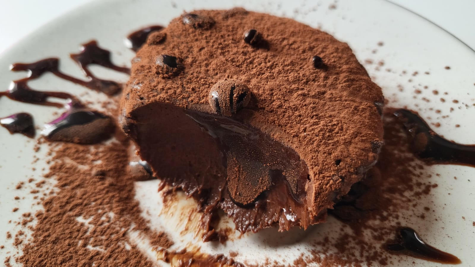 Mousse proteica al cioccolato