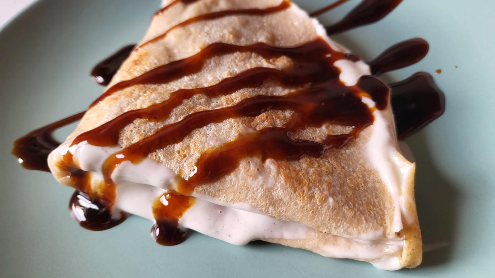 Crêpes proteiche al caramello