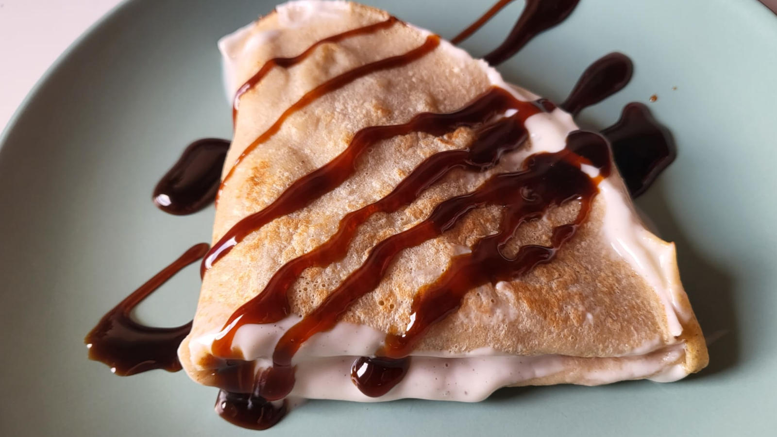 Crêpes proteiche al caramello