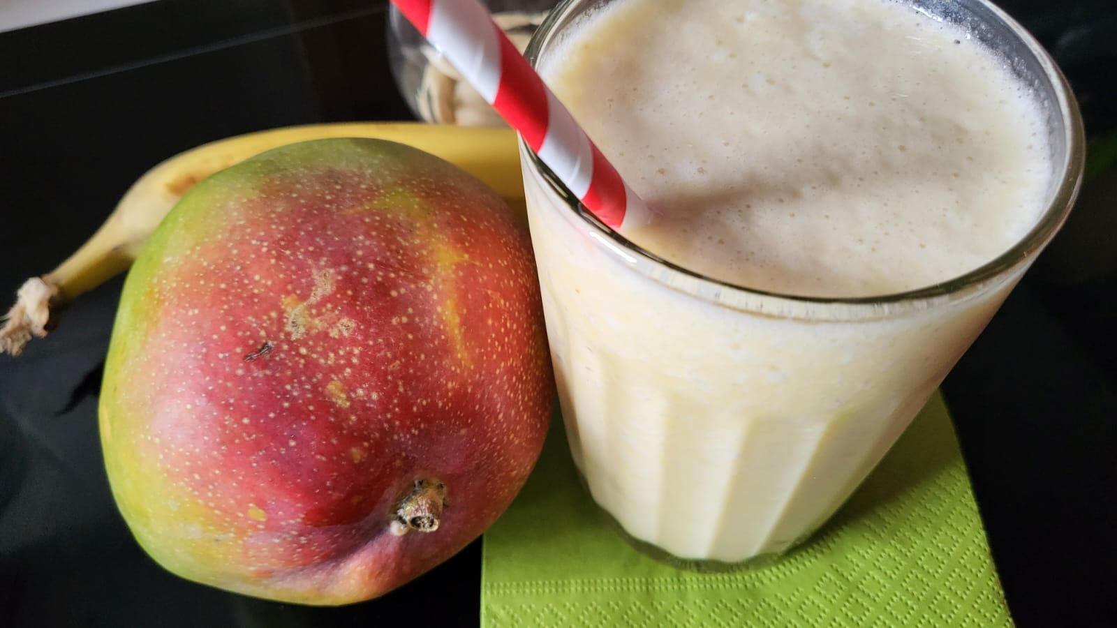 Smoothie proteico al mango