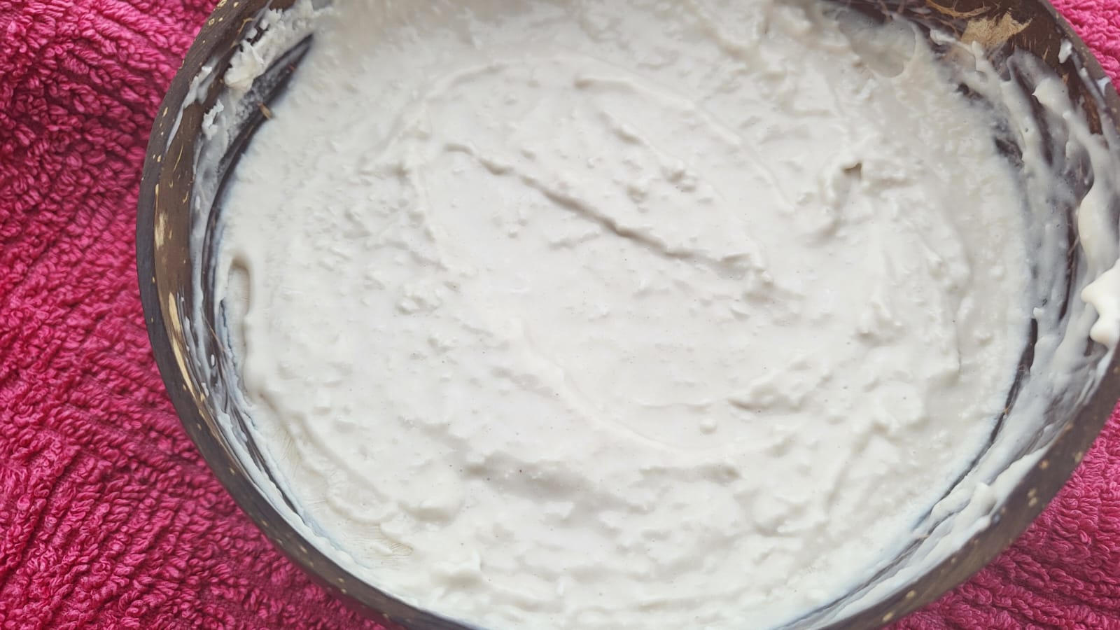 Gelato proteico al cocco 3 ingredienti