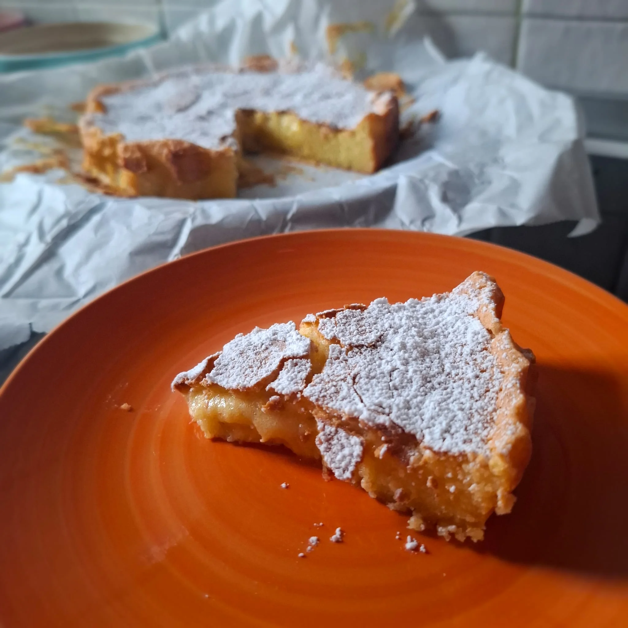 Torta Tenerina al cioccolato bianco