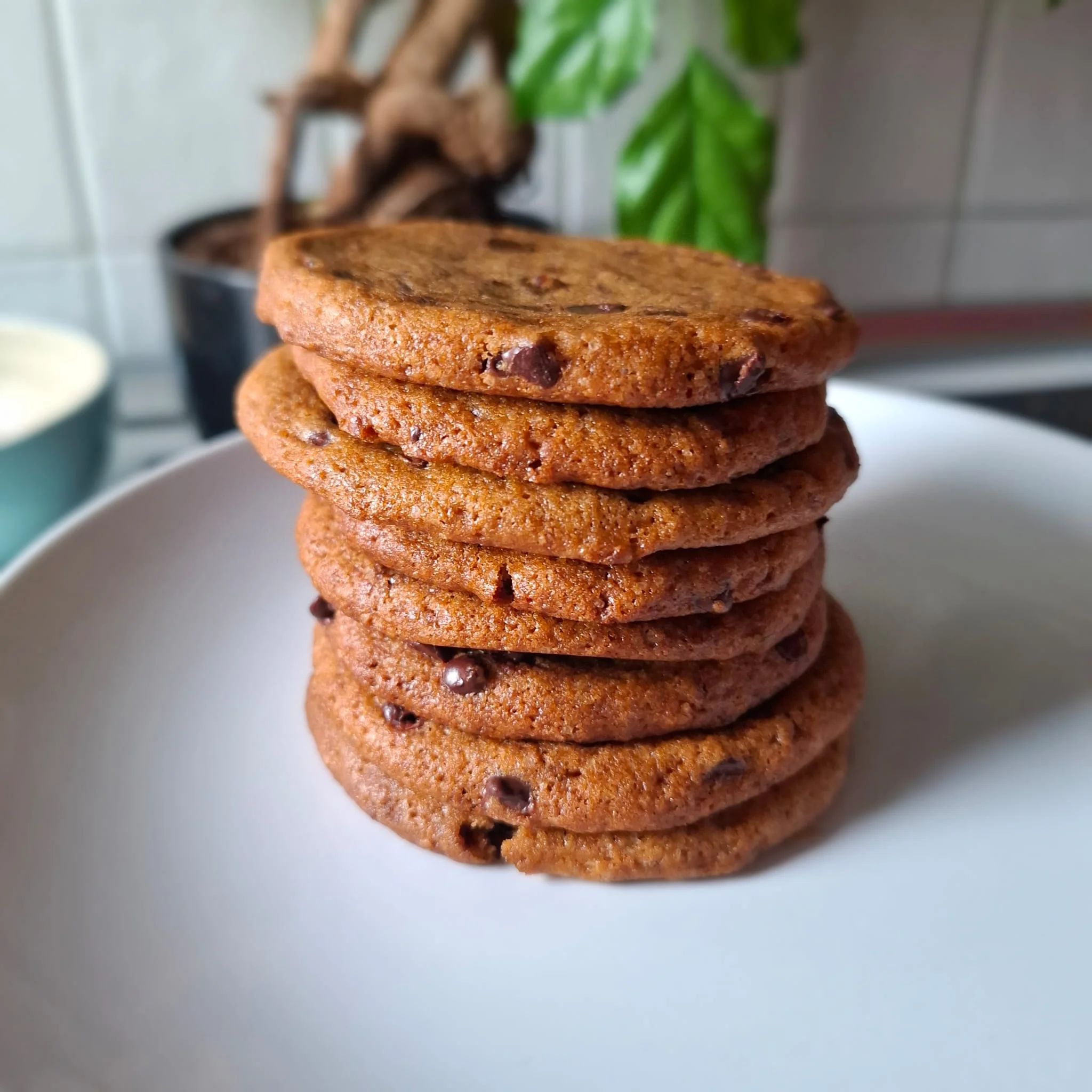Cookies con gocce di cioccolato