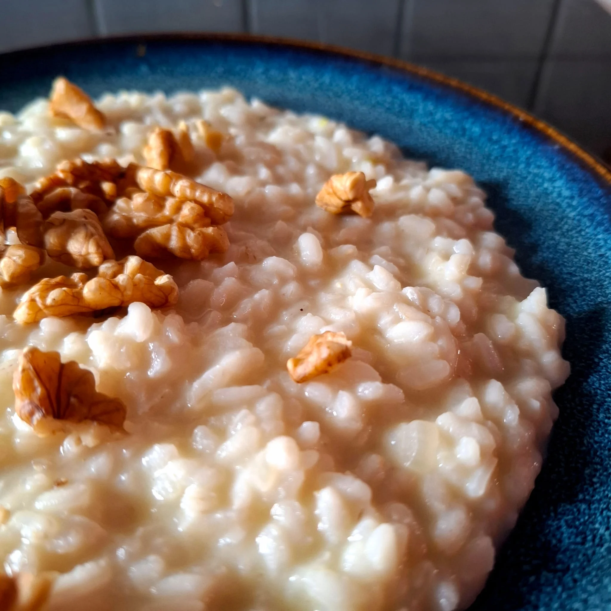 Risotto al Gouda con noci