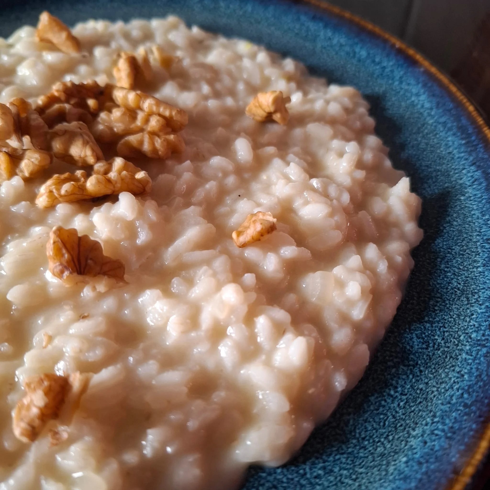Risotto al Gouda con noci