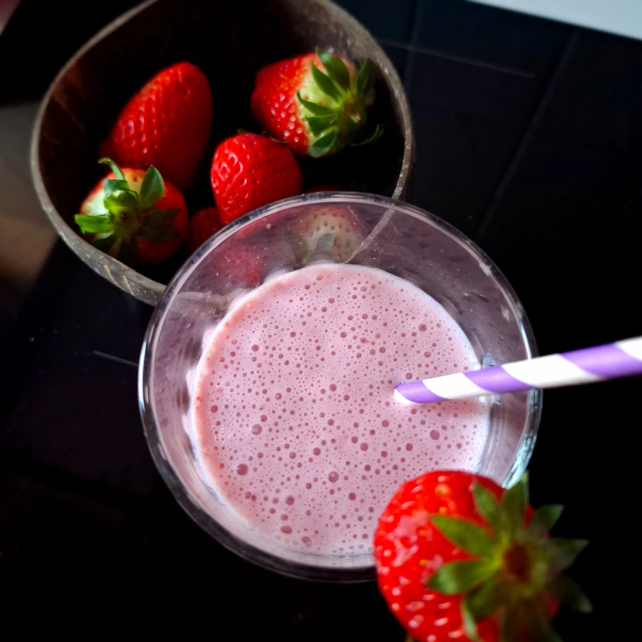 Frappè alla fragola