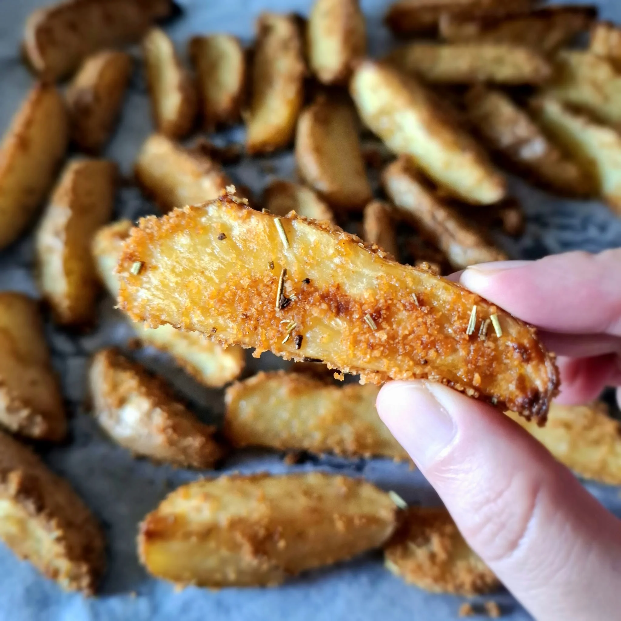 Patate al forno con la buccia
