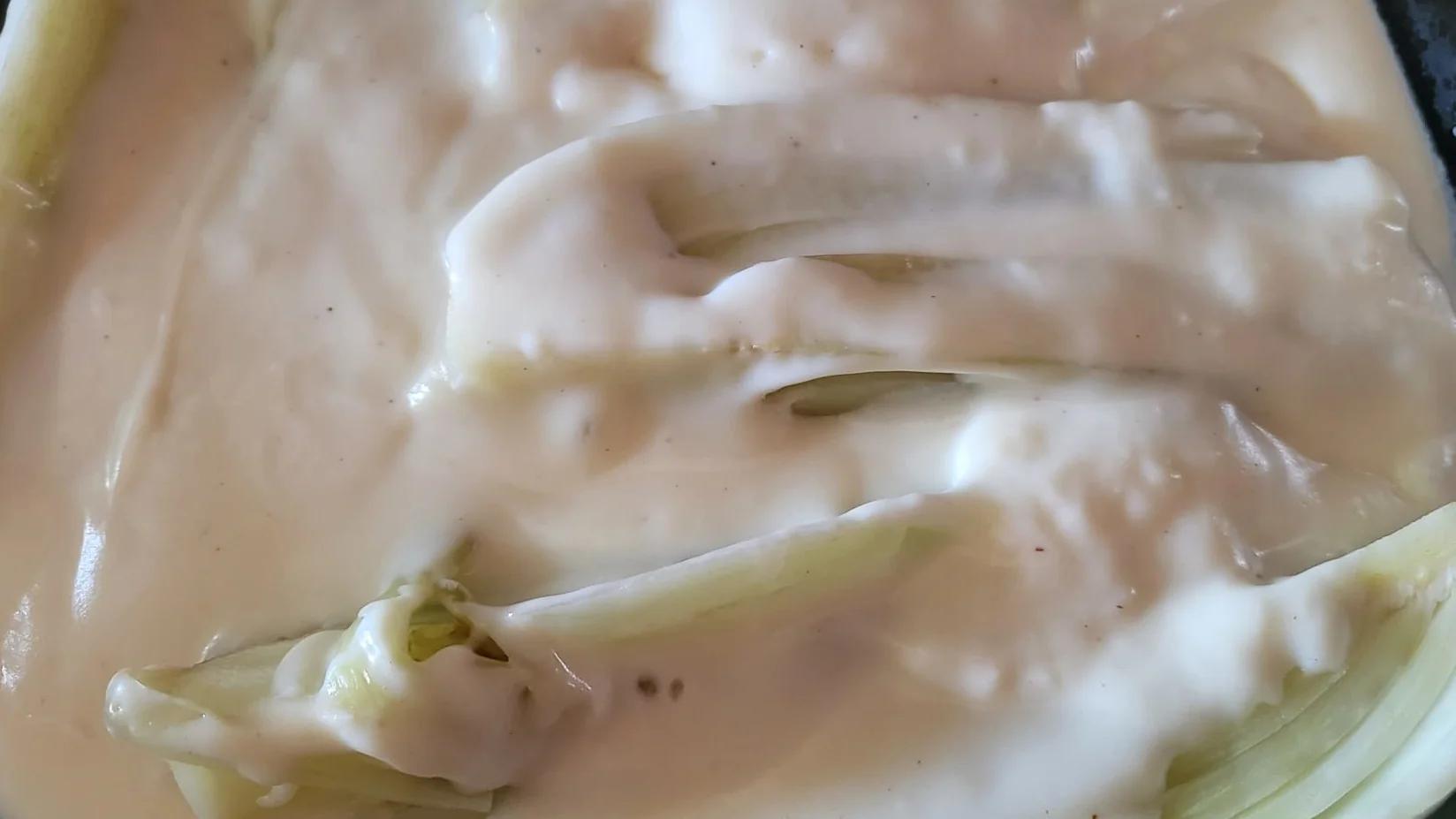 Finocchi gratinati con la besciamella