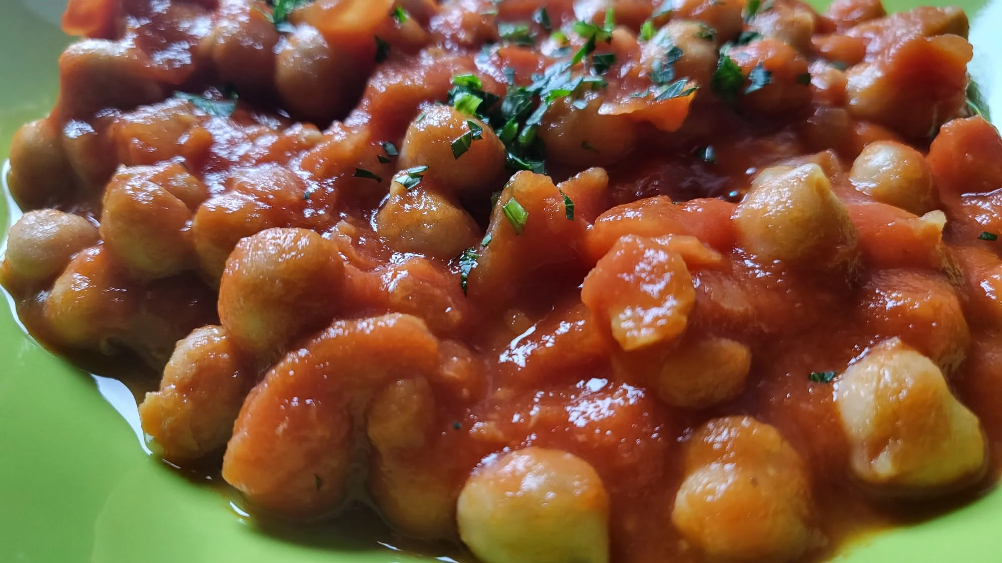 Zuppa di ceci al pomodoro